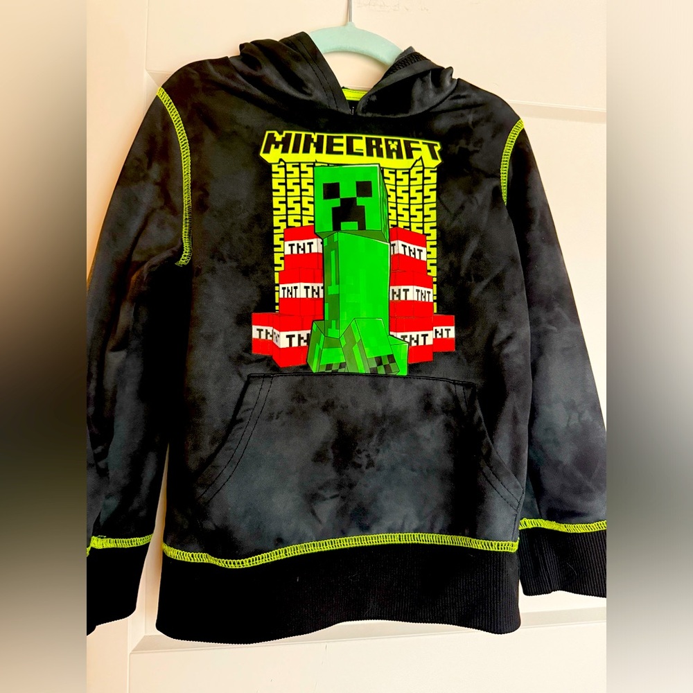 Minecraft dri-fit hoodie